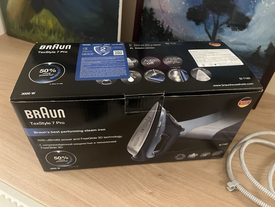 Праска/утюг braun TexStyle 7 pro