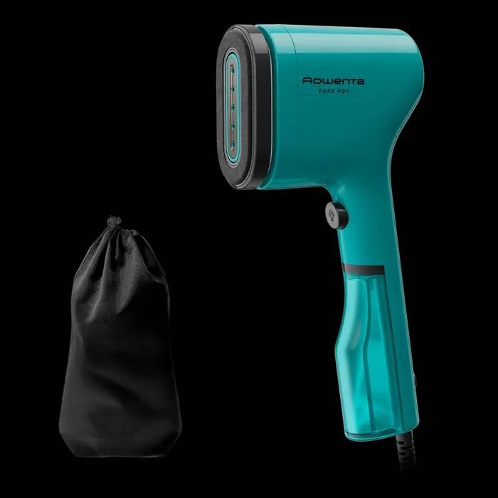 Prancha de Engomar e limpar portatil, Rowenta Pure Pop Verde (Nova)