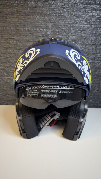 (NOVO) Capacete Modular Mota Desenhos