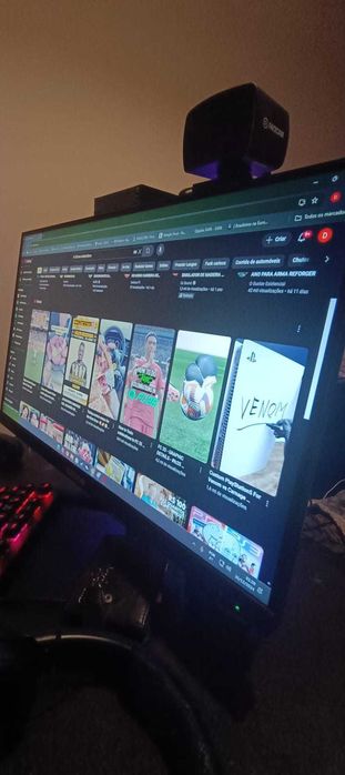 pc gamer RXT 4060ti AMD R7 7700x mais cadeira,monitor 240hz