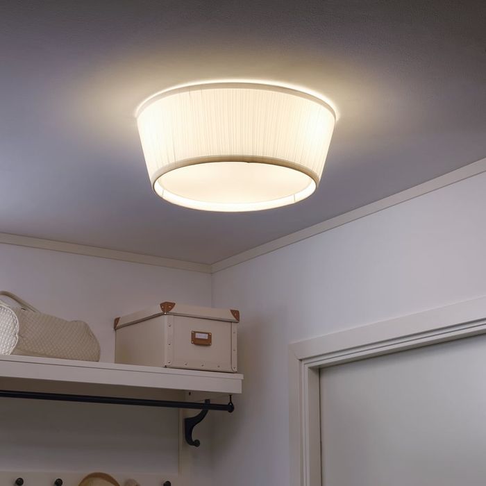 Candeeiro  de teto branco 46 cm