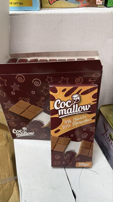 Шоколад молочный с маршмелоу 200грамм опт розница сладости