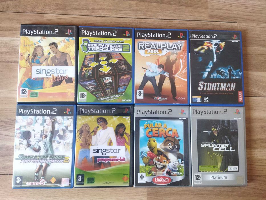 Jogos Originais PS2