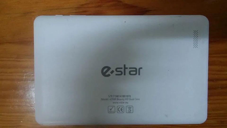 Tablet E-Star for parts, powers on but won’t start64752248235010121