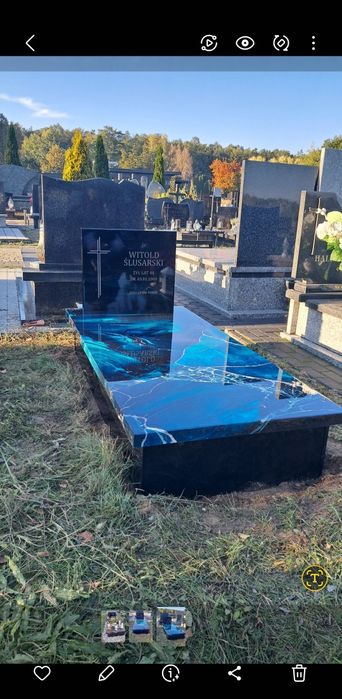 Nowoczesny Nagrobek 3099 zł z montażem Cały Kraj- Promocja