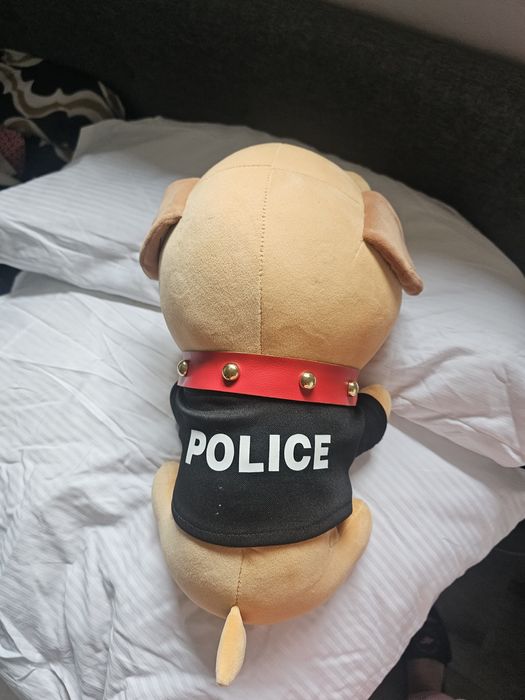 Maskotka pies policjant