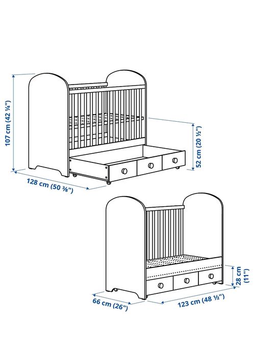 Cama / berço para bebé 0 - 3 anos