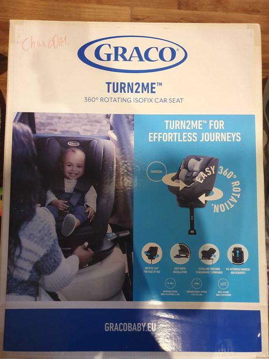Fotelik  Graco obrotowy Turn2Me 0- 18kg z ISOFIX