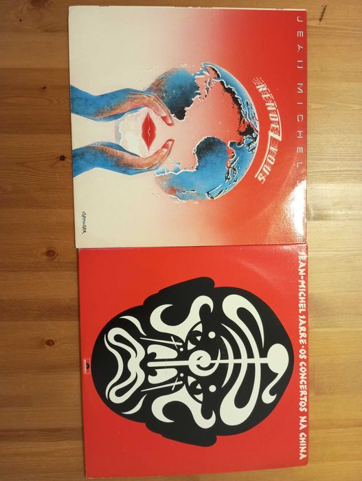 Vinis Jean Michel Jarre - 2 Unidades LPs