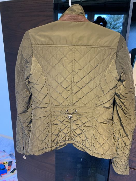 Kurtka przejściowa damska Massimo Dutti brązowo-złota r. XS