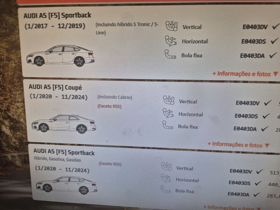 Gancho Bola Reboque - instalação completa - Audi A4 (b9)
