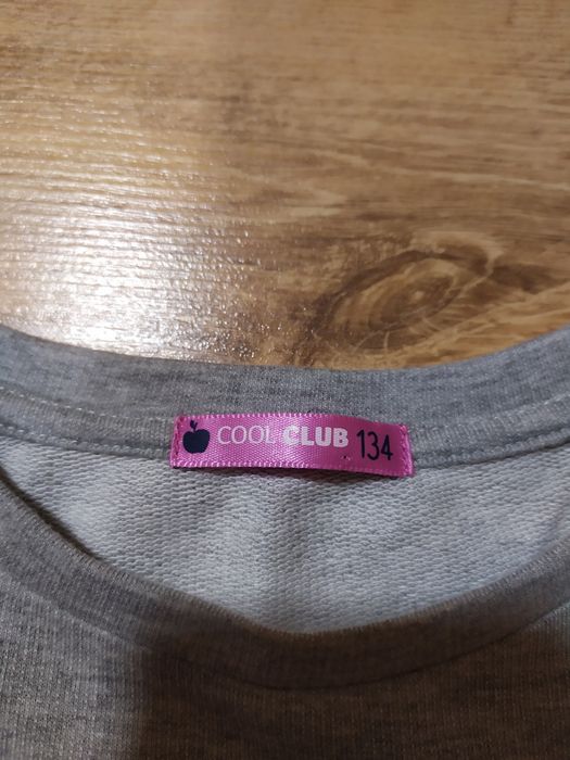 Sukienka kratka cool club smyk dresowa 134 j.nowa