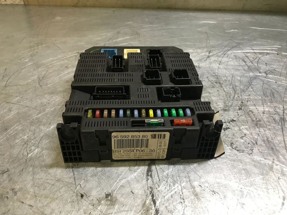 CAIXA DE FUSIVEIS BSI PEUGEOT 207 / CITROEN C3 9659285380