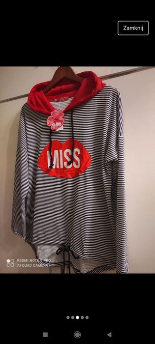 Bluza w paski damska