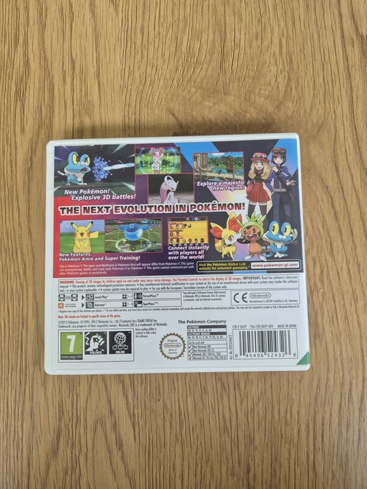 Gra Pokemon Y na konsole nintendo 3ds