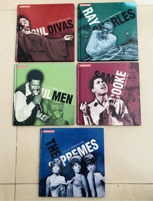 5 Cds - Colecção Genios do Soul