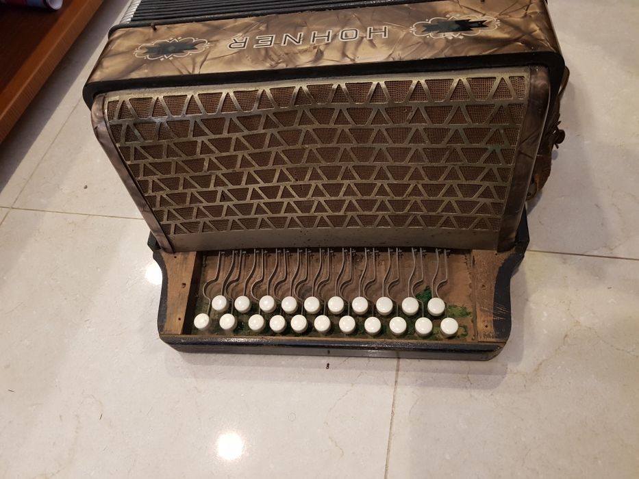 Concertina hohner anos 60