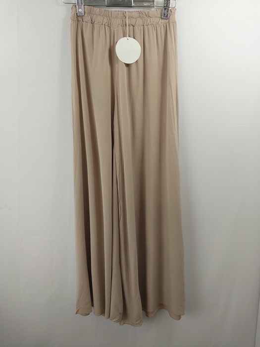 Spodnie damskie szeroka nogawka