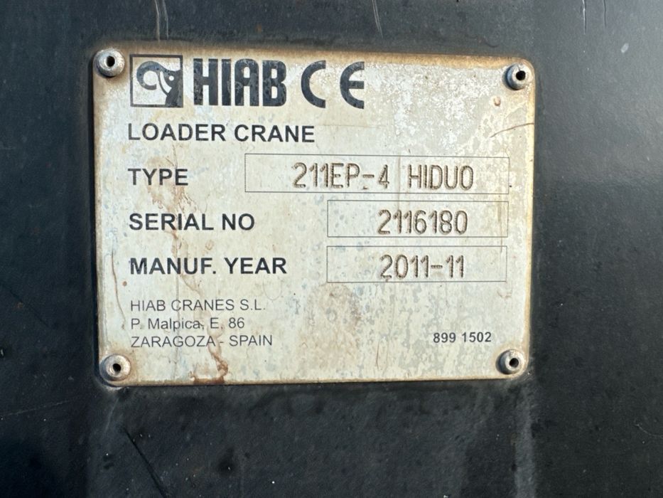 Renault kerax 8x4 hds hiab