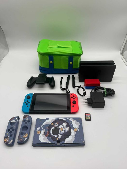 Konsola NINTENDO SWITCH HAC-001 KOMPLET+ GRA bdb stan! od loombard milicz