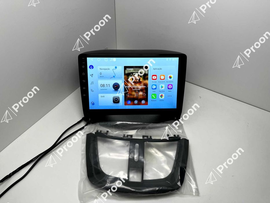 Rádio Peugeot 207 Android 2 din auto android