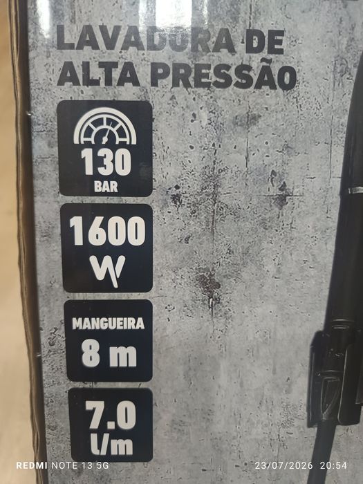 Vendo lavadora de alta pressão Nova