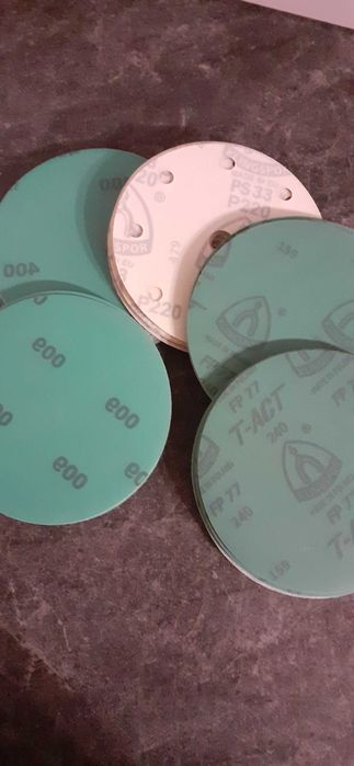 Krążki ścierne różne