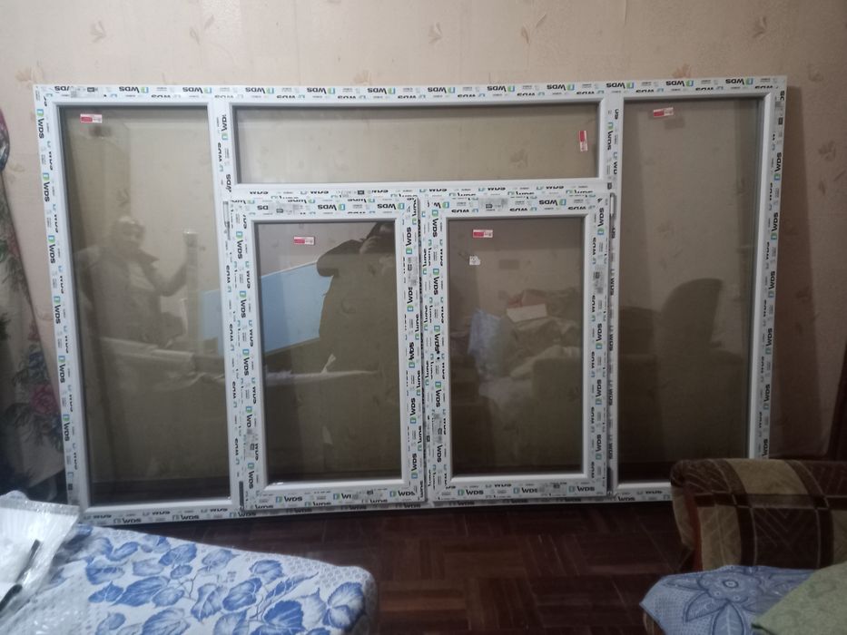 Балконная рама ВДС 60мм новая