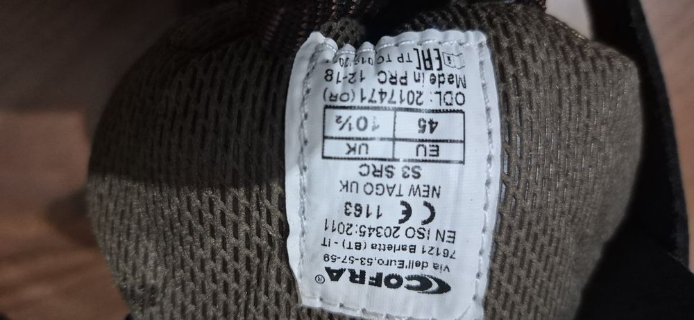 Buty robocze/ spawalnicze cofra