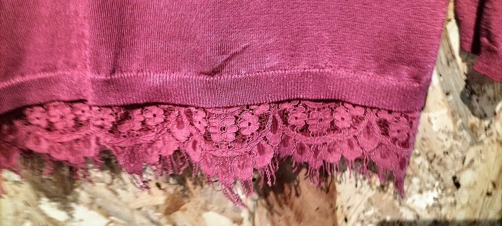 Camisola rosa Cortefiel