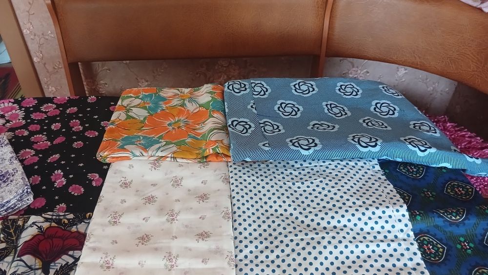 Продам новые ситцевые отрезы.