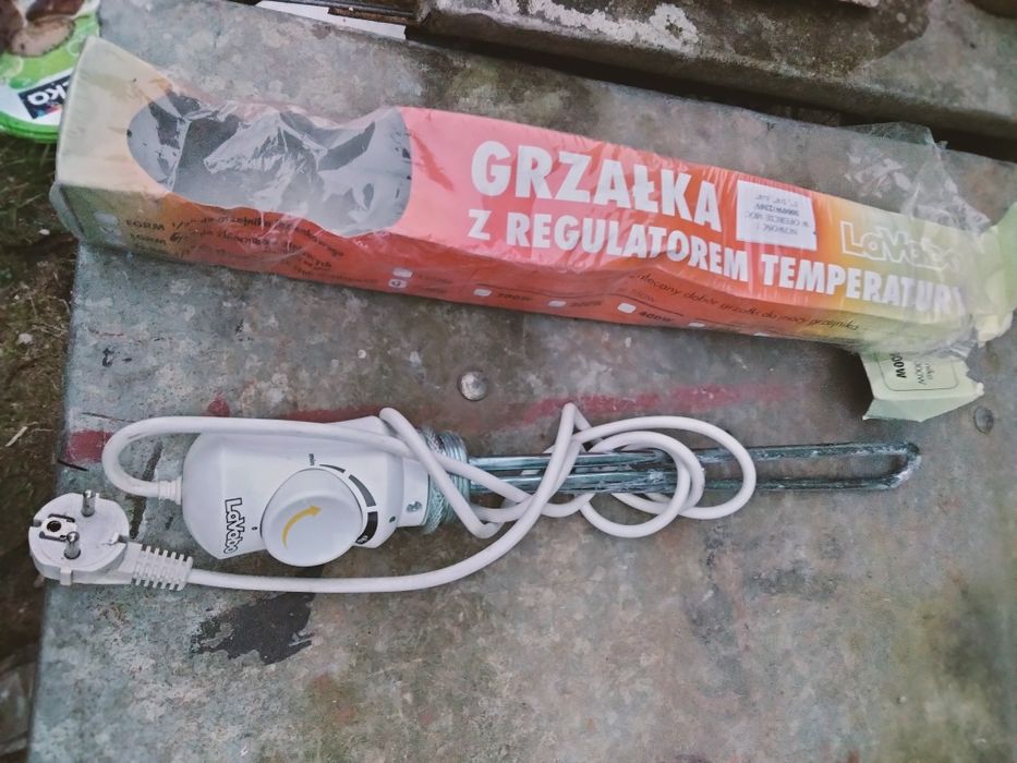 Grzałka z regulatorem temperatury