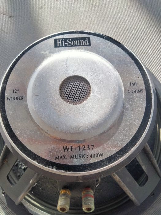 Głośniki basowe 12" 400W 4 Ohm