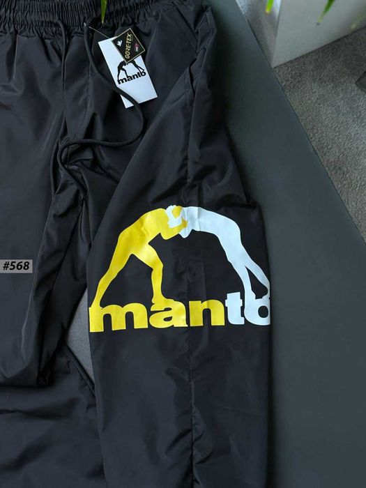 Чорні Штани MANTO GoreTex — Мужские Нейлоновые Штаны МАНТО ГорТекс