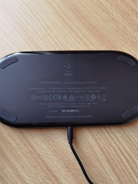 Carregador Wireless dual pad Belkin