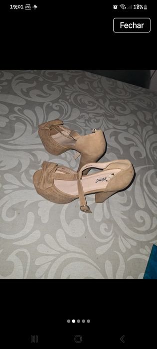 Sapato salto alto n.36