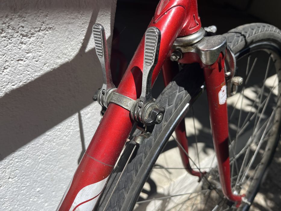 Bicicleta da ILVAR CYCLE Speed II vermelha