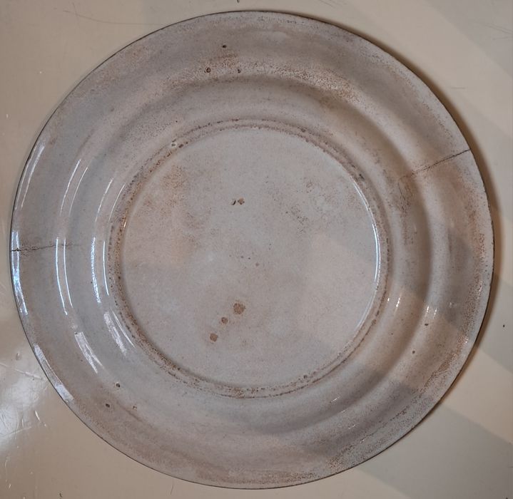 Prato com imagens do Porto, 23,5 cm. Diâmetro.