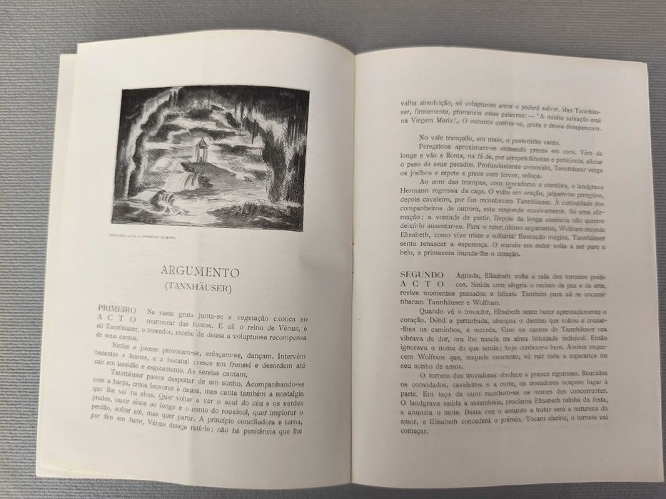 TANNHÃUSER - Wagner -
Programa Ópera S. Carlos