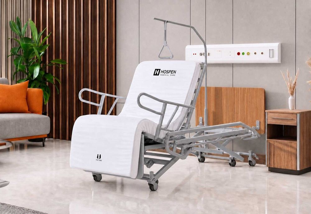 NOWE Łóżko rehabilitacyjne HOSPEN Verto z funkcją fotela i pionizacji | DOFINANSOWANIE |
