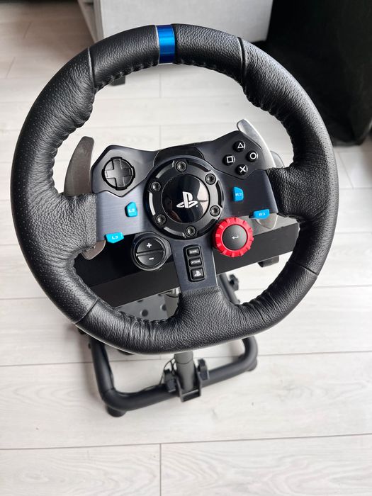 Kierownica PS3; PS4; PS5 Logitech + stojak