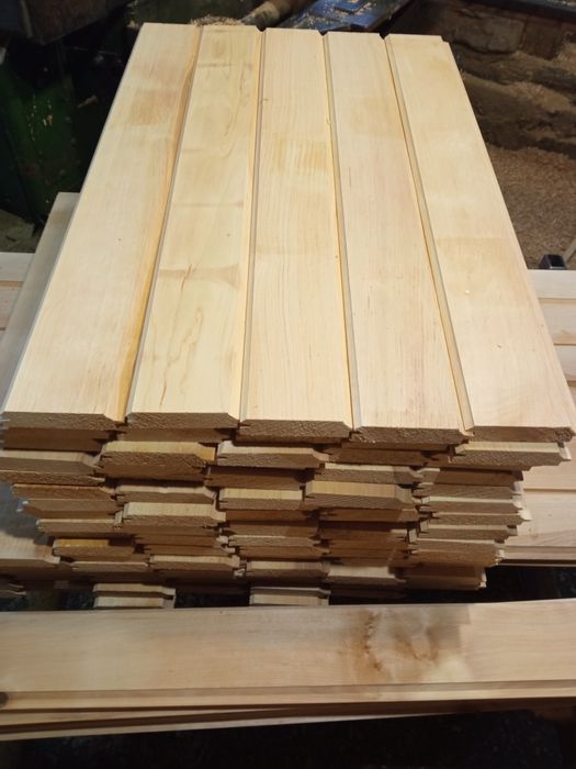 Deski olchowe na wędzarnie 60 cm  pióro wpust wędzarnia