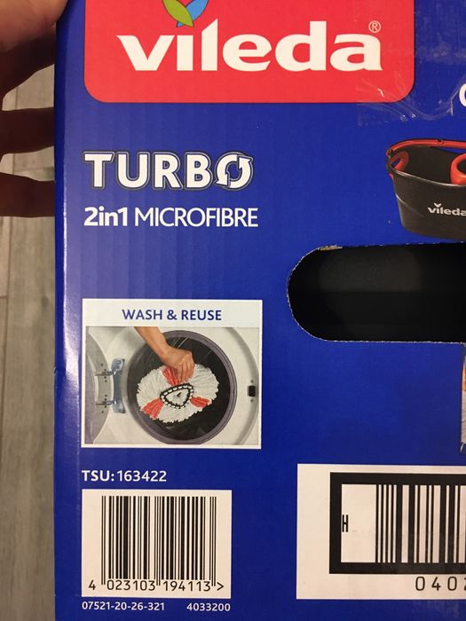 Nowy mop Vileda Turbo 2in1 Microfibre