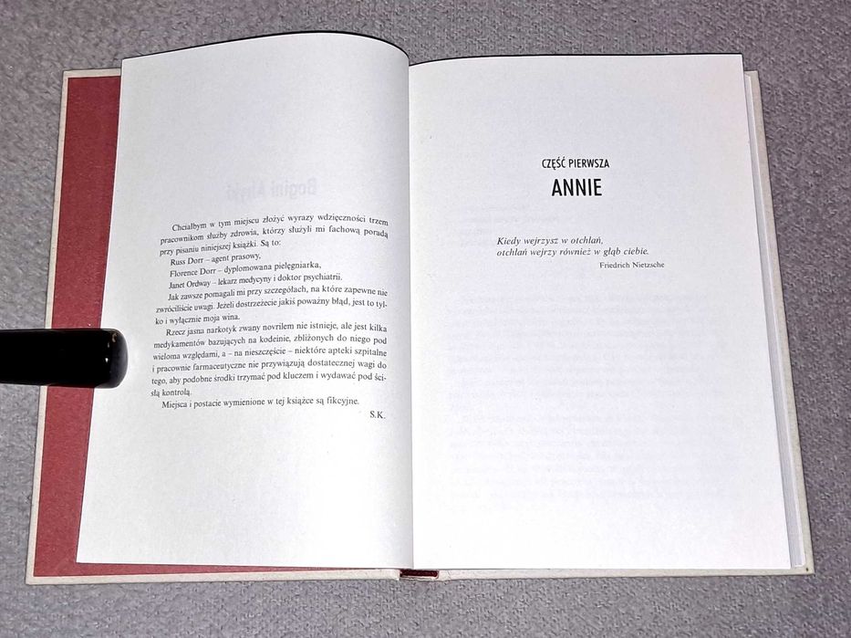 książka - Stephen King "Misery" wyd. 2025 r. - używana