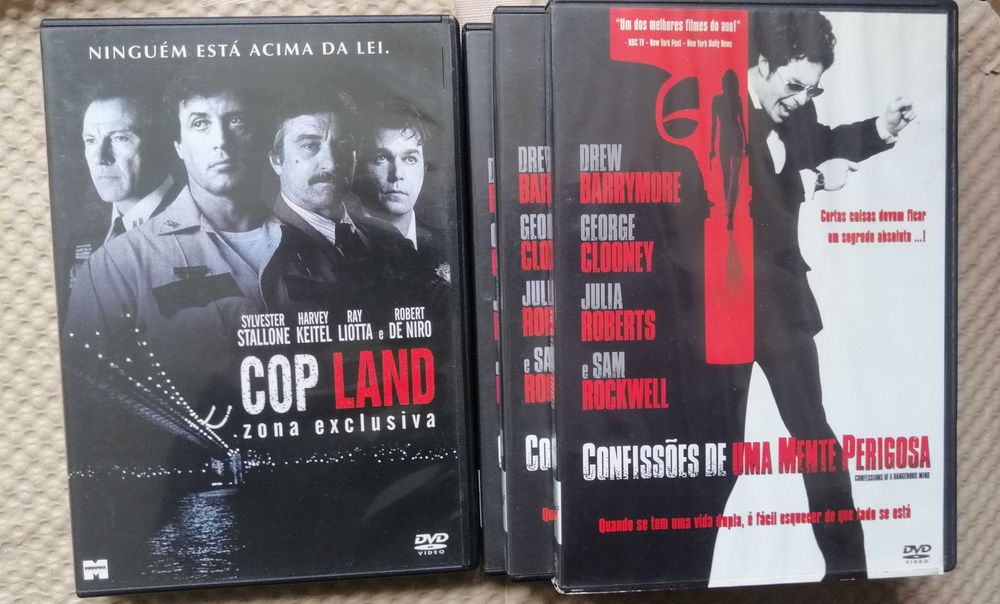 Copland Stallone Keitel De Niro  Confissões de uma mente perigosa