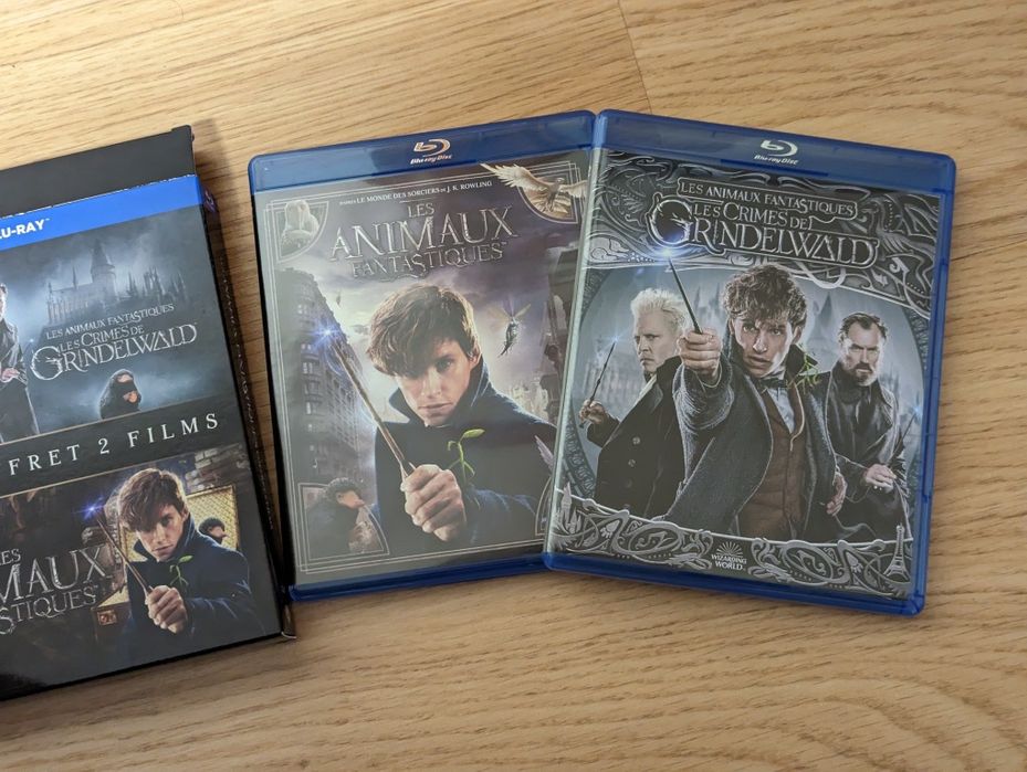 Fantastic Beasts 1 + 2 Blu-ray