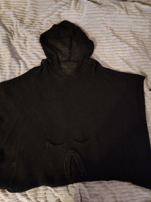 Bezrękawnik wiskoza poliester dziurkowany