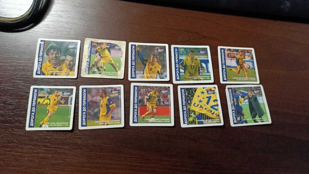 Наліпки Нептун, Panini Ліга чемпіонів 08/09, Шаман кінг; кепси Покемон