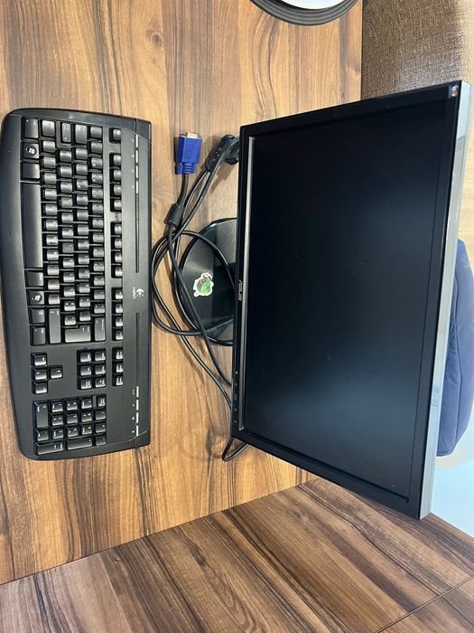 Monitor Asus + Teclado + Impresora