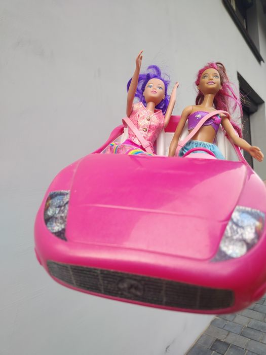 Auto barbie+ lalki
